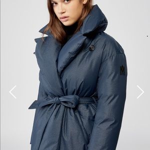 Mackage brand new Blue wrap coat